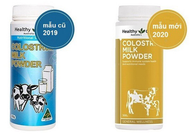 Sữa non Healthy Care mẫu mới