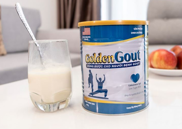 Cách dùng Sữa Golden Gout