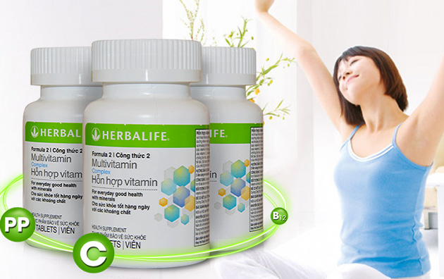 Công dụng Vitamin Herbalife F2