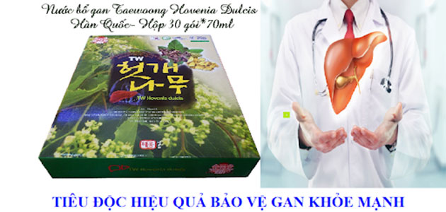 Cơ chế hoạt động của Taewoong food Hovenia Dulcis Hàn Quốc