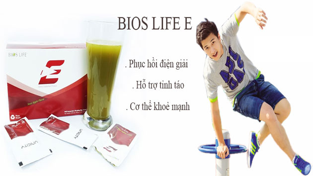 Công dụng của nước uống Bios Life E