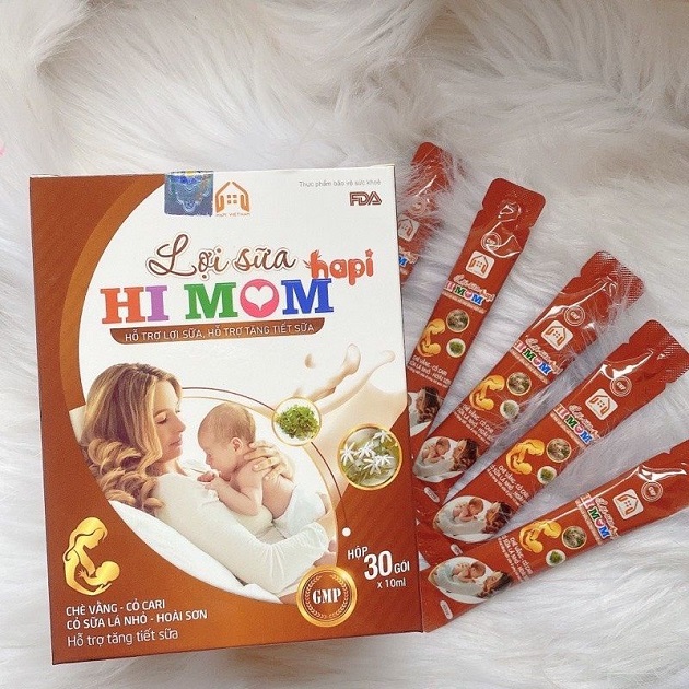 Lợi sữa Hi Mom được sản xuất bởi công ty Hapi Việt Nam