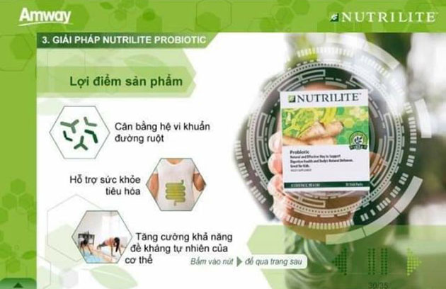 Những công dụng tuyệt vời của Nutrilite Probiotic