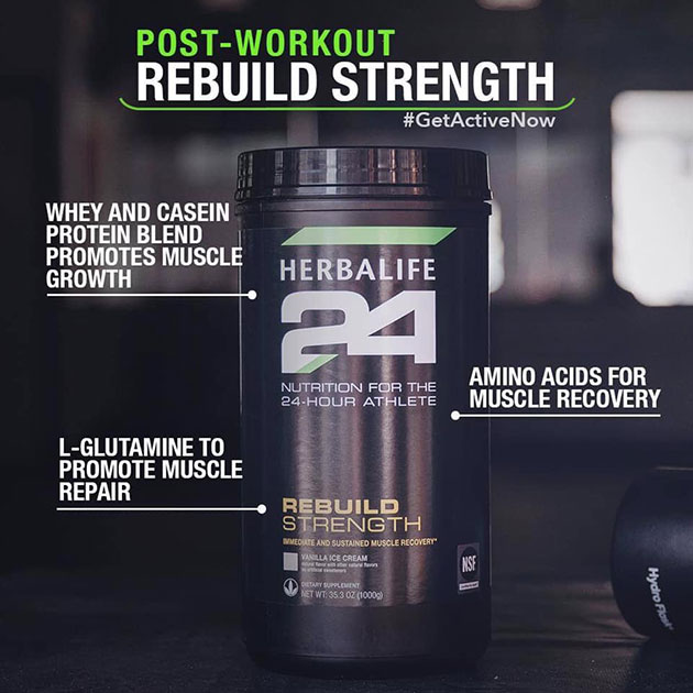 Những công dụng tuyệt vời của Herbalife 24 Rebuild Strength