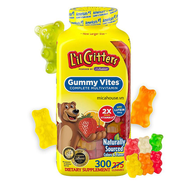 Kẹo Dẻo Gấu L’il Critters Gummy