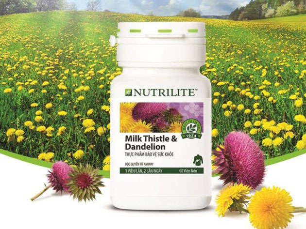 Nutrilite Milk Thistle & Dandelion xuất xứ từ Hoa Kỳ