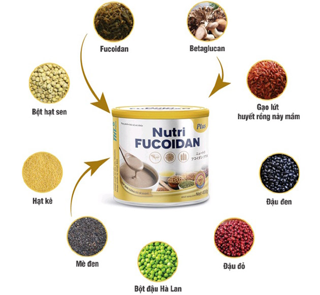 Những thành phần chính có trong Nutri Fucoidan
