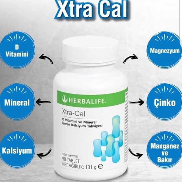 Các thành phần có trong sản phẩm Herbalife Xtra-cal