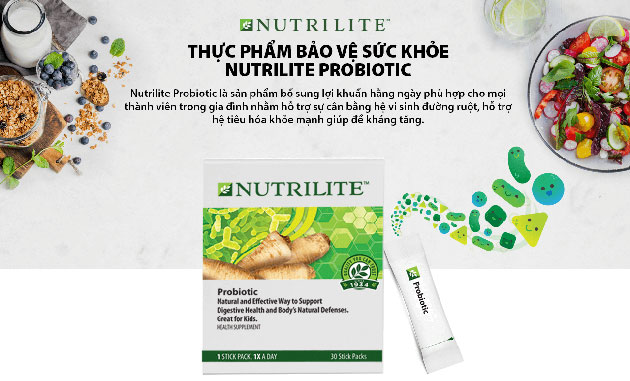Những thành phần chính có trong Nutrilite Probiotic