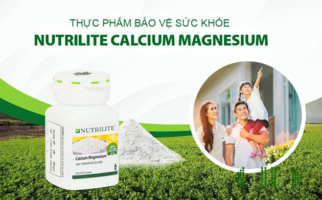 Nutrilite Calcium Magnesium xuất xứ từ Hoa Kỳ