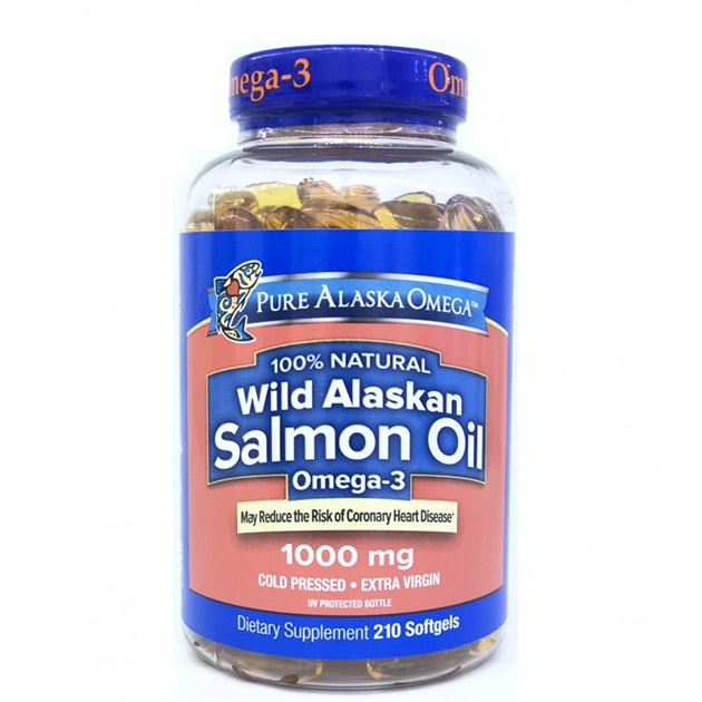 Wild Pure Alaskan Salmon Oil Omega-3