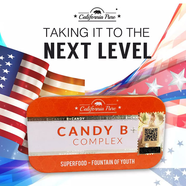 Kẹo sâm Candy B xuất xứ từ Hoa Kỳ