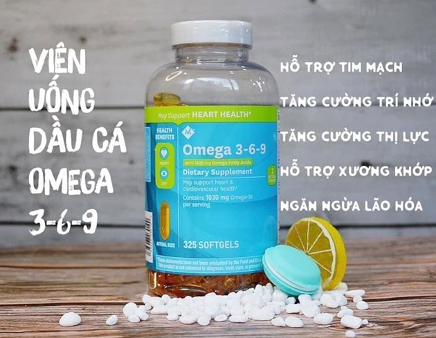 Những công dụng tuyệt vời của Omega3 3-6-9 Heart Health