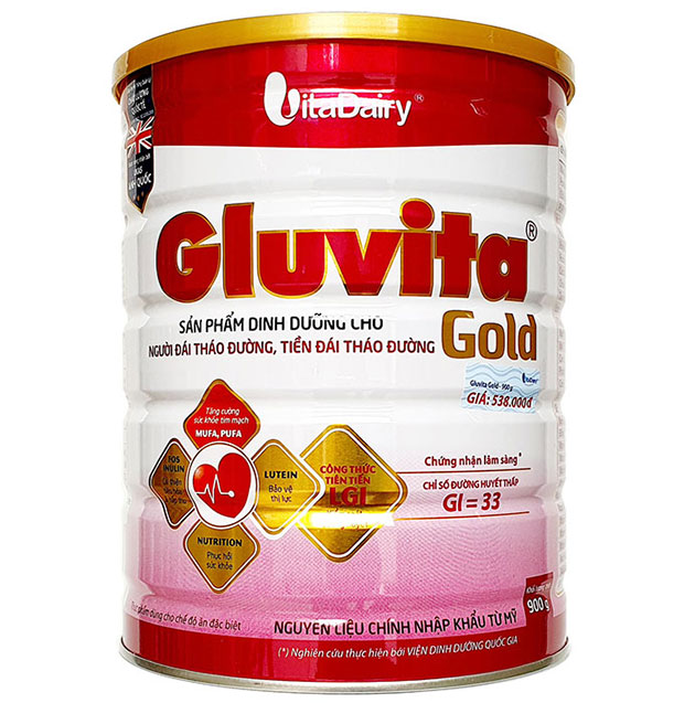 Sữa trị tiểu đường Gluvita Gold
