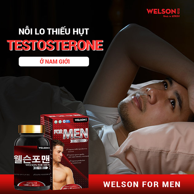 Welson For Men là sản phẩm cao cấp từ Hàn Quốc