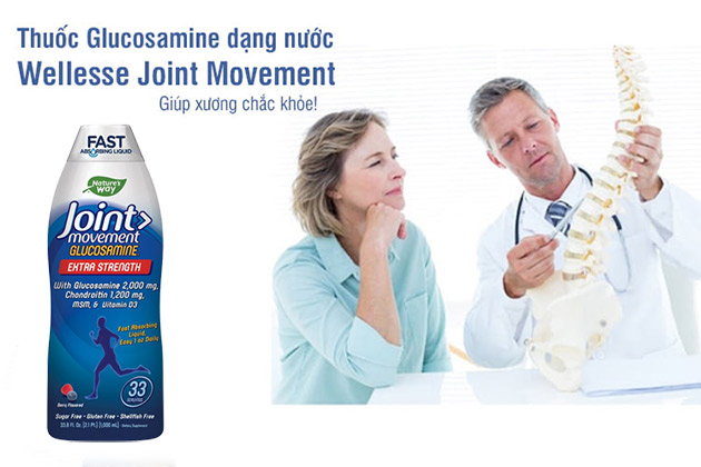 Glucosamine Joint Movement được sản xuất tại Hoa Kỳ