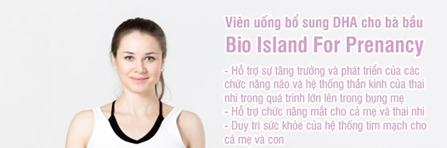 Bioisland Dha Cho Bà Bầu có nhiều công dụng đặc biệt